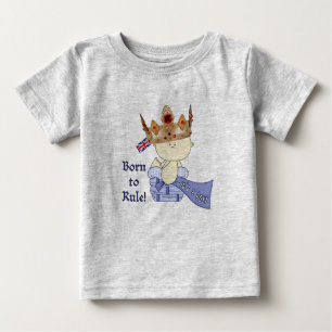 Royal Baby mit Kronen/Geboren zur Regel! Baby T-shirt