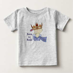 Royal Baby mit Kronen/Geboren zur Regel! T-shirt