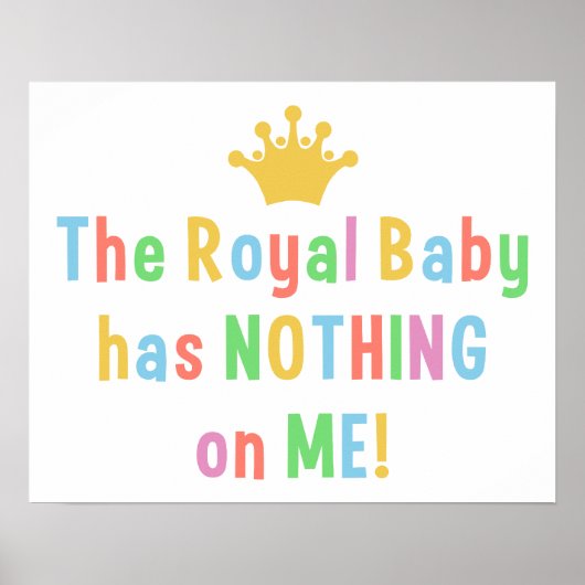 Royal Baby Poster (Vorne)