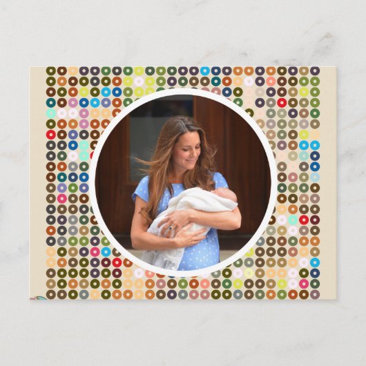 Royal Baby Postkarte (Vorderseite)