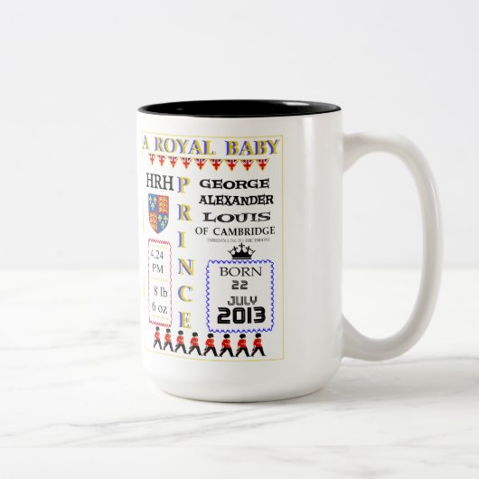 Royal Baby Prince Tasse (Rechts)