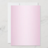 Royal Baby Shower Einladung (Rückseite)