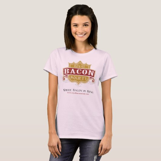 Royal Bacon Society Logo-Shirt T-Shirt (Vorne ganz)