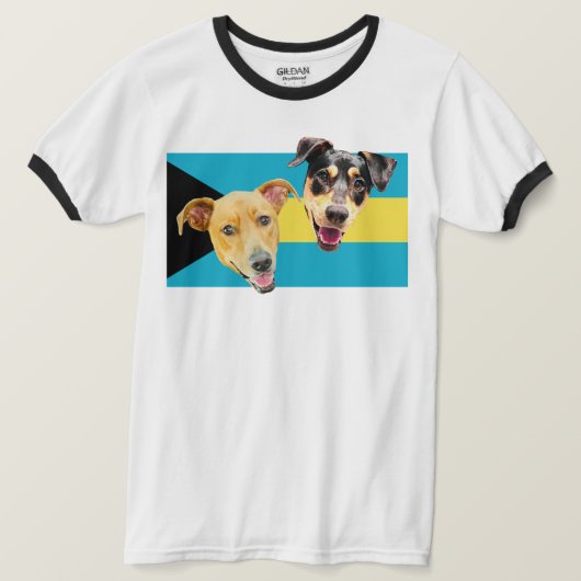Royal Bahamian Potcakes-Shirt 2 T-Shirt (Design vorne)