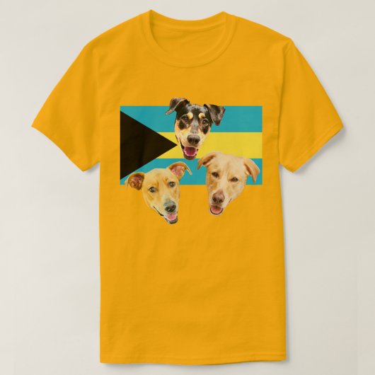 Royal Bahamian Potcakes-Shirt 2 T-Shirt (Design vorne)