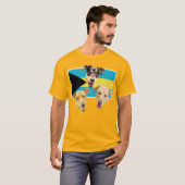 Royal Bahamian Potcakes-Shirt 2 T-Shirt (Vorne ganz)