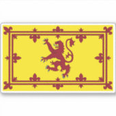 Royal Banner of Scotland Aufkleber (Vorderseite)