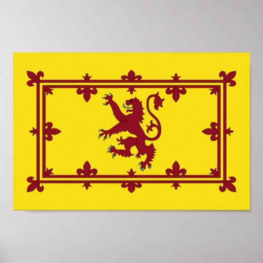 Royal Banner of Scotland Poster (Vorne)