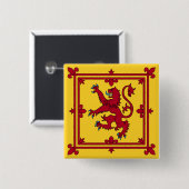Royal Banner - Schottland Button (Vorne & Hinten)
