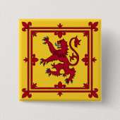 Royal Banner - Schottland Button (Vorderseite)