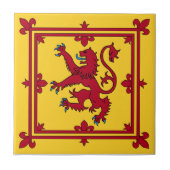 Royal Banner - Schottland Fliese (Vorderseite)