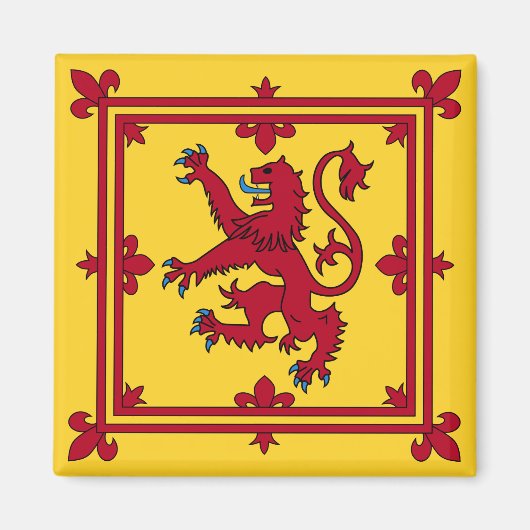 Royal Banner - Schottland Magnet (Vorne)