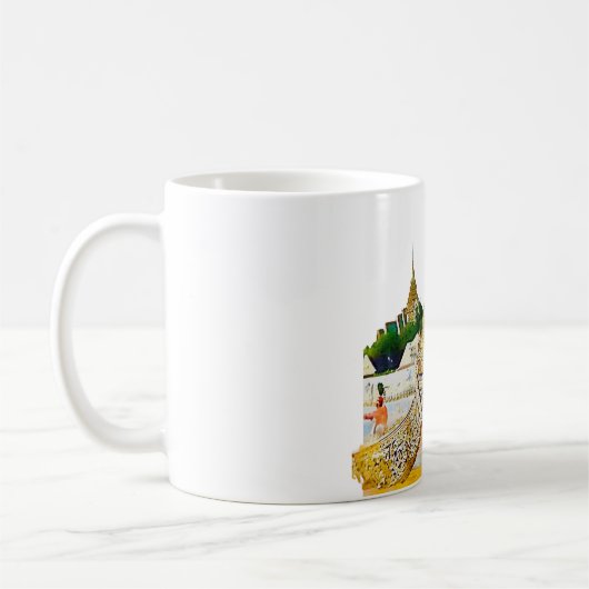 Royal Barge Suphannahong Kaffeetasse (Links)