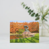 Royal Baths Park in Warschau Postkarte (Stehend Vorderseite)