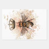 Royal Bee Decoupage/Wrap Sheet Set Geschenkpapier Set (Vorderseite 3)