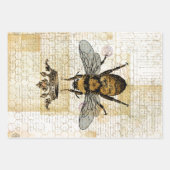 Royal Bee Decoupage/Wrap Sheet Set Geschenkpapier Set (Vorderseite 2)
