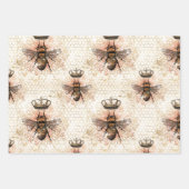 Royal Bee Decoupage/Wrap Sheet Set Geschenkpapier Set (Vorderseite)