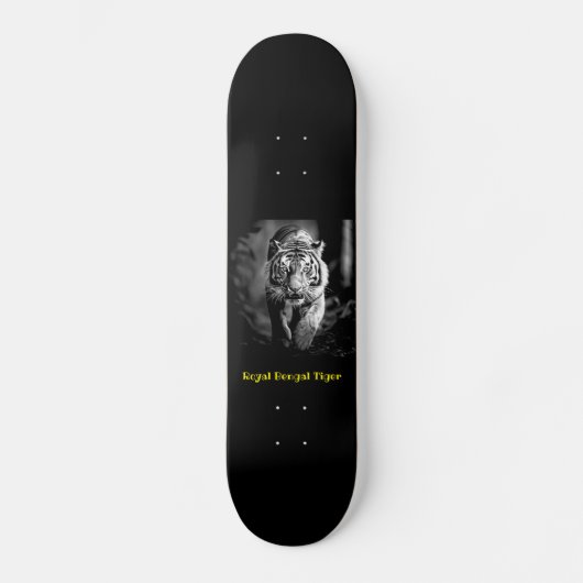 Royal Bengalisch Tiger Mark Skateboard (Vorderseite)