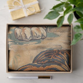 Royal Bengalisch Tiger Walking Seidenpapier (Geschenk)