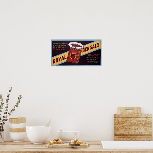Royal Bengals Poster (Küche)