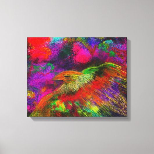 Royal Bird Fine Art 2 Canvas Print Leinwanddruck (Vorderseite)