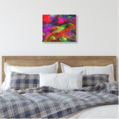 Royal Bird Fine Art 2 Canvas Print Leinwanddruck (Insitu (Schlafzimmer))
