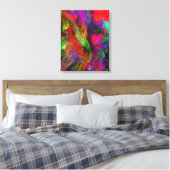 Royal Bird Fine Art Canvas Print Leinwanddruck (Insitu (Schlafzimmer))