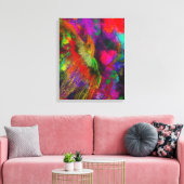 Royal Bird Fine Art Canvas Print Leinwanddruck (Insitu (Wohnzimmer))