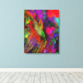 Royal Bird Fine Art Canvas Print Leinwanddruck (Insitu (Holzboden))