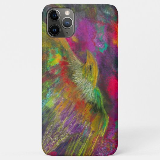 "Royal Bird" iPhone Pro Max Case (Rückseite)