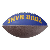 ROYAL BLAUE GOLD UND NAVY Custom Football (Gedreht 90)