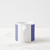 ROYAL BLAUE STRICK Espresso Cup Espressotasse (Rückseite)