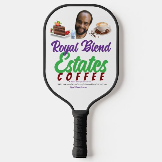 ROYAL BLEND Pickleball Paddle (Rückseite)