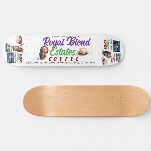 ROYAL BLEND Skateboard (Horizontal)