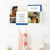 Royal Blue 3 Foto Abschluss Banner (Insitu)