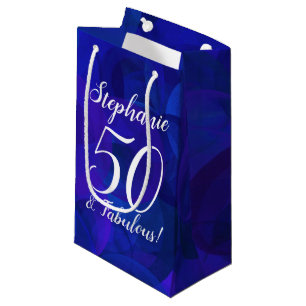 Royal Blue 50 und fabelhafte Geburtstagsparty Kleine Geschenktüte