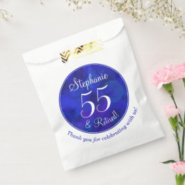 Royal Blue 55 und Party für Rentenersatz Geschenktütchen