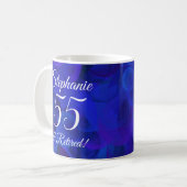 Royal Blue 55 und Rentabilitation Kaffeetasse (Vorderseite Links)