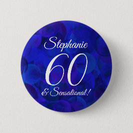 Royal Blue 60 und sensationelle Geburtstagsparty Button