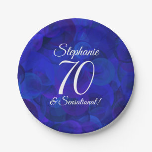 Royal Blue 70 und sensationelle Geburtstagsparty Pappteller