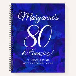 Royal Blue 80 und Phantastische Geburtstagsparty Notizblock