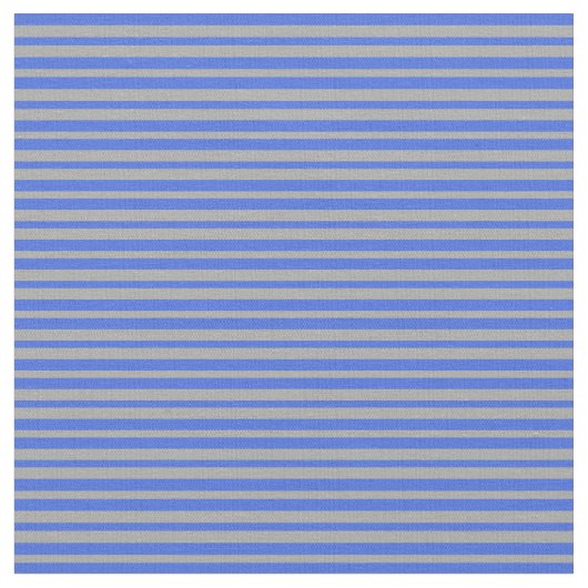 Royal Blue and Dark Grace Stripes Pattern Stoff (Nahaufnahme)