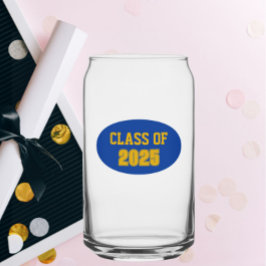 Royal Blue and Gold School Colors Class Year Dosenglas