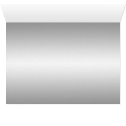 Royal Blue and Silver Tischnummer Card (Innenansicht Horizontal (Unten))