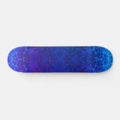 Royal Blue Aquamarin Gemstone Skateboard (Horizontal)