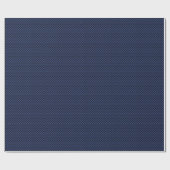 Royal Blue Automotive Carbon Fiber Weave Style Geschenkpapier (Flach)