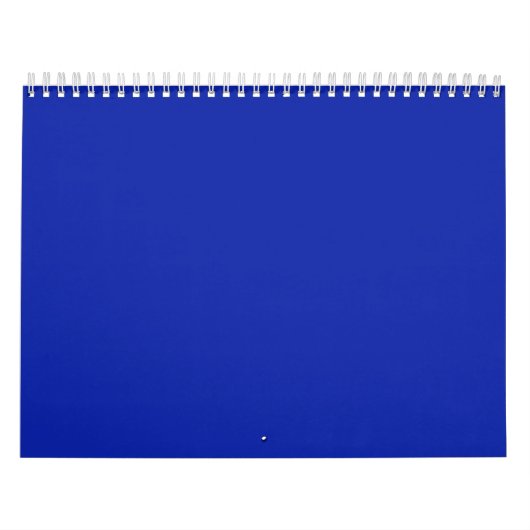 Royal Blue Background auf einem Kalender (Titelbild)