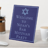 Royal Blue Bar Mitzvah Party Star von David Sockelschild (In SItu)