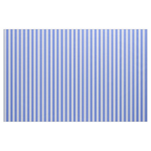 Royal Blue & Beige Lined Pattern Stoff (Fat Quarter (45,7 x 55,9 cm))