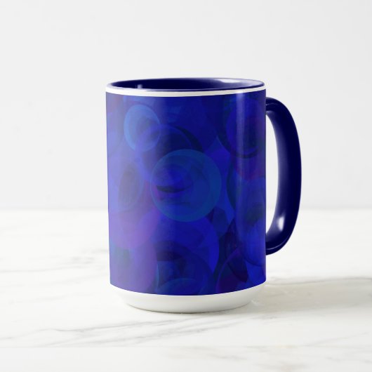 Royal Blue Best Vater Funny Girl Tasse (VorderseiteRechts)